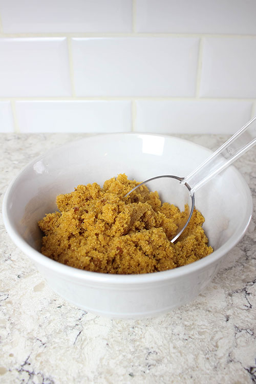 How to Make Brown Sugar - Finished