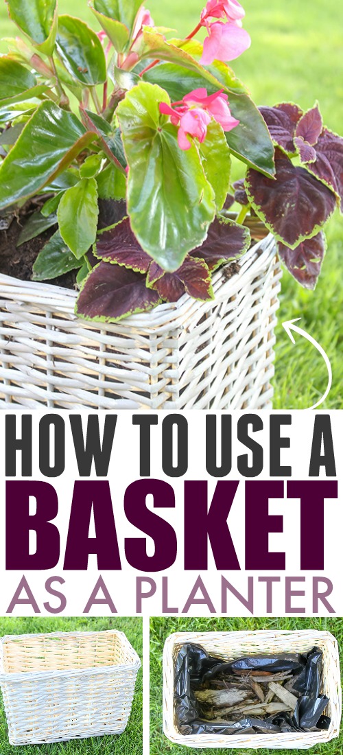 Using Baskets As Planters The Creek, How To Use Planters In Your Garden