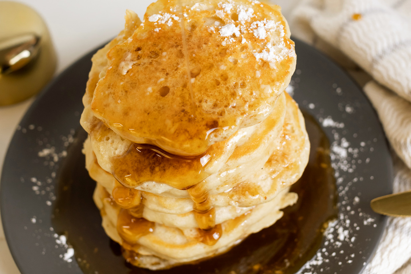 The perfect pancake stack