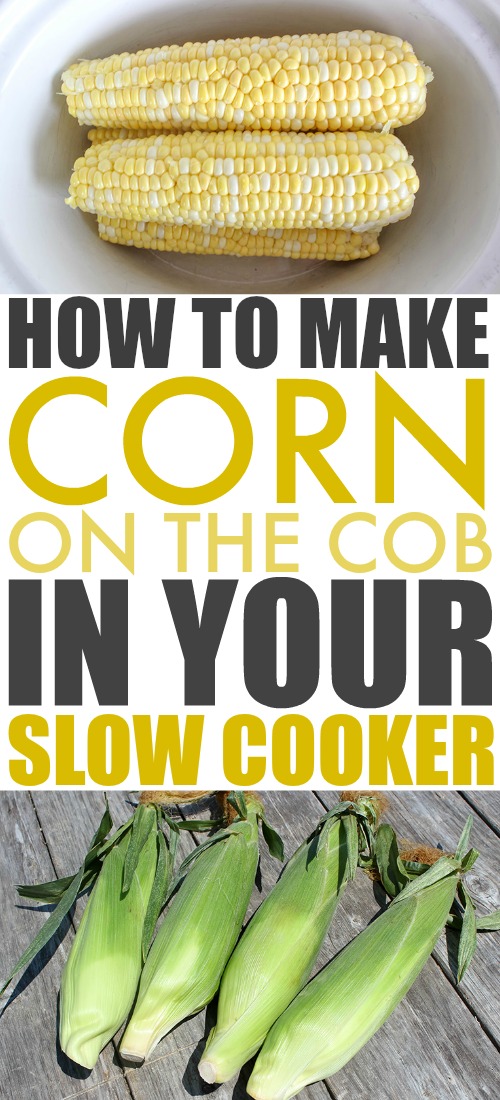 Try this recipe for slow cooker corn on the cob the next time you have a crowd to feed, a full grill, and not enough hands. I love that you can set this up ahead of time so that you can be free to watch the grill or serve some drinks at your next BBQ!
