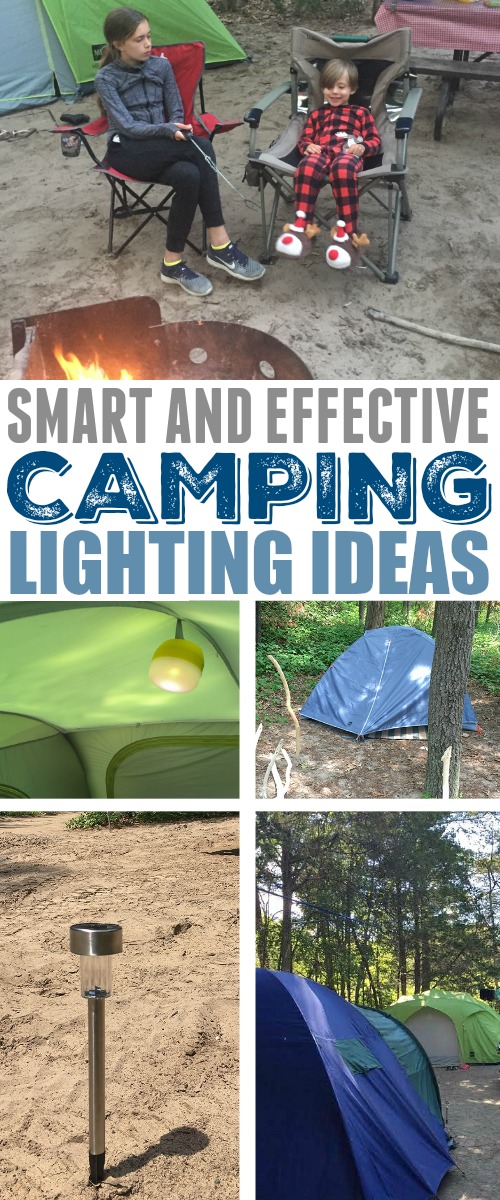 One of the biggest challenges for people who are new to camping is learning how to feel comfortable at night when everything gets pitch black. Here are a few of my favourite camping lighting ideas to help you see a little better in the dark!