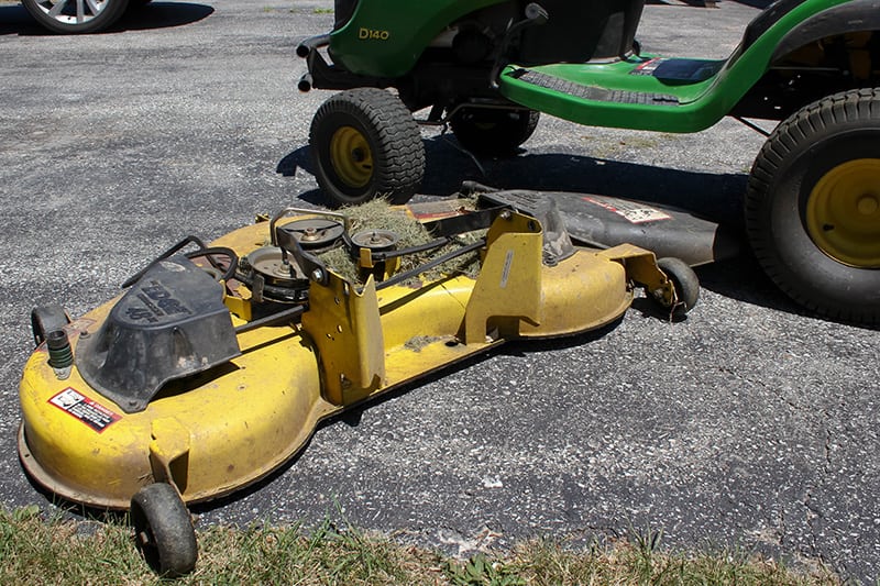 Lawnmower Maintenance - Here are a few garden equipment maintenance tasks that are great to do during these long, slow summer days! Get it done now so you're not so rushed at the end of the season!