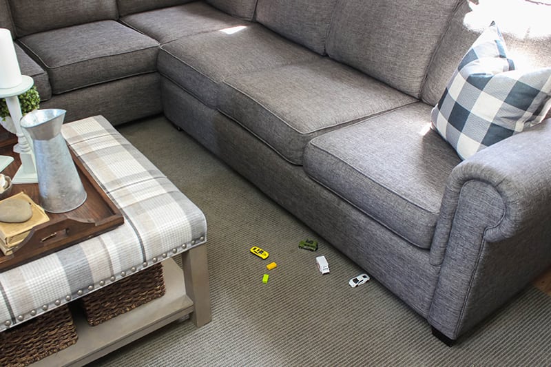 If you're constantly losing things under your couch, then this pool noodle under the couch trick is for you!