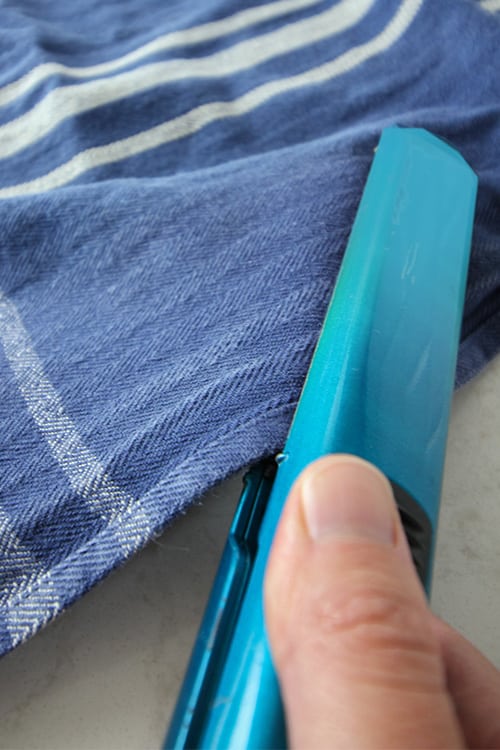 If you've got wrinkled fabrics and you're short on time, this hair straightener ironing trick will be your new best friend!