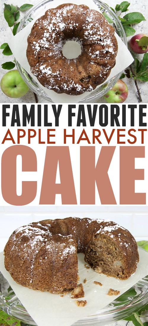 I make this apple harvest cake over and over again every fall. It's an easy, delicious way to celebrate harvest season and it's definitely a family favourite!