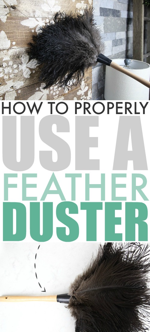 A good feather duster can be your best friend if you want to keep your home clean without much effort at all. Here's how to properly use a feather duster.