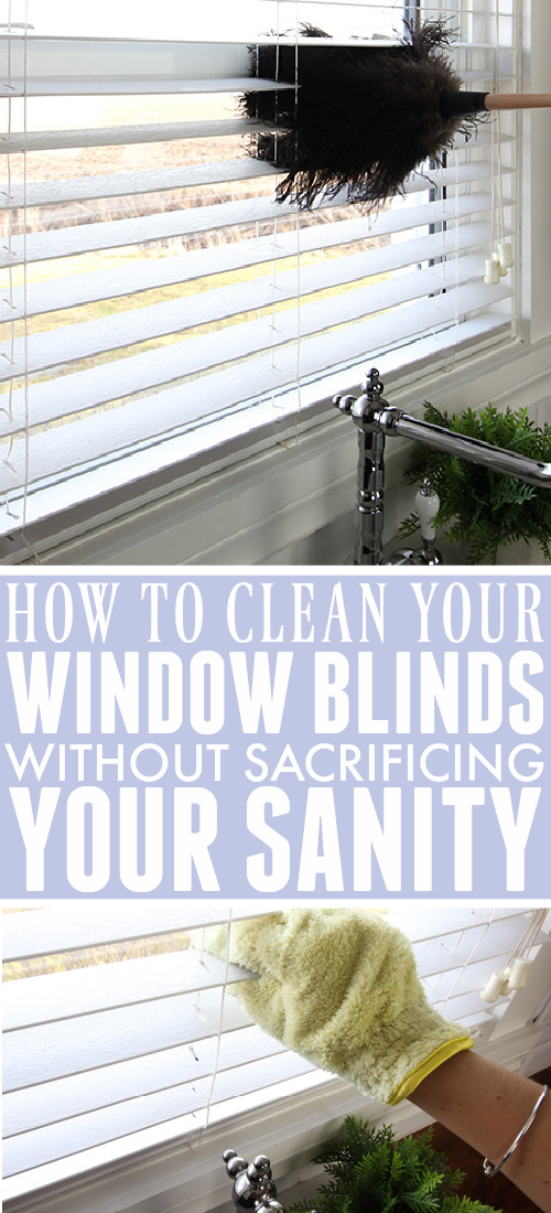 Here's the simple, straightforward way to clean window blinds so you can get that dusty mess under control once and for all!