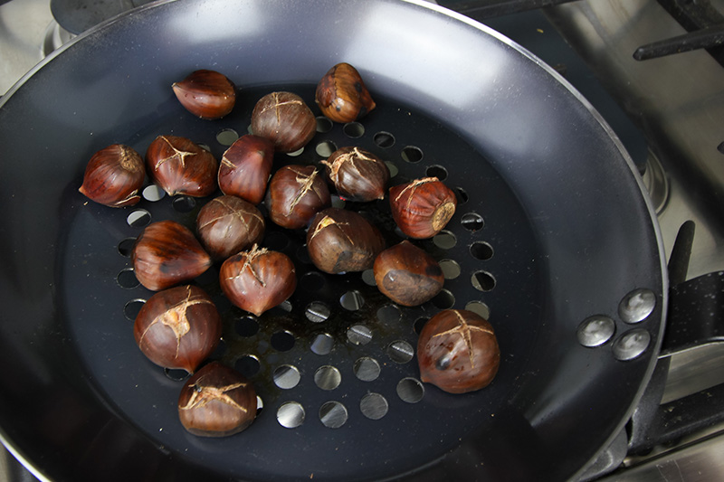 How to roast chestnuts - just like the song!