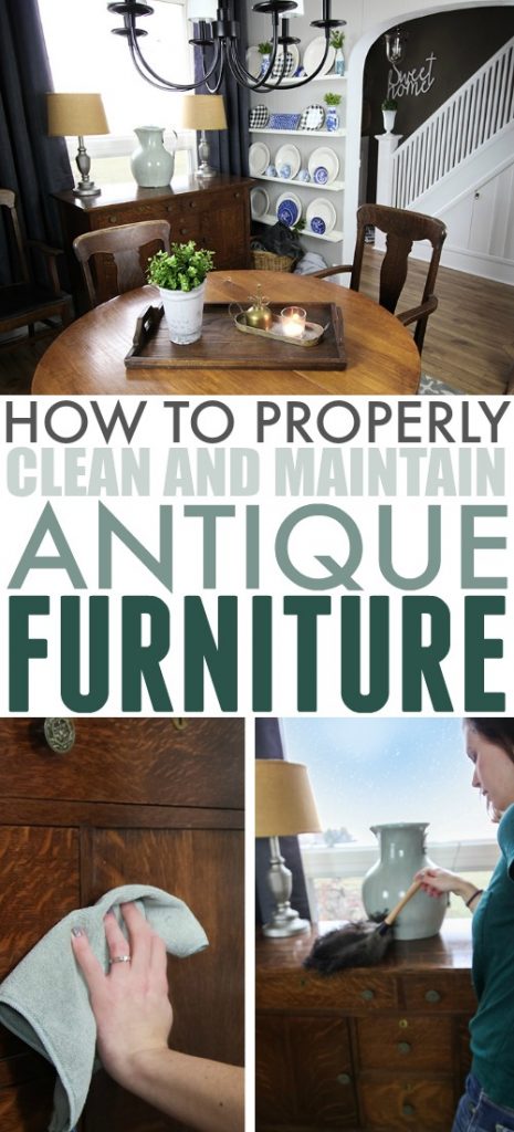 How to Clean Antique Furniture - The Creek Line House