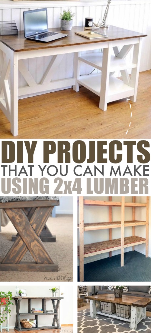 There's so much you can do in your home with just some simple lumber and a little creativity! Check out these 2x4 DIY projects for inspiration!