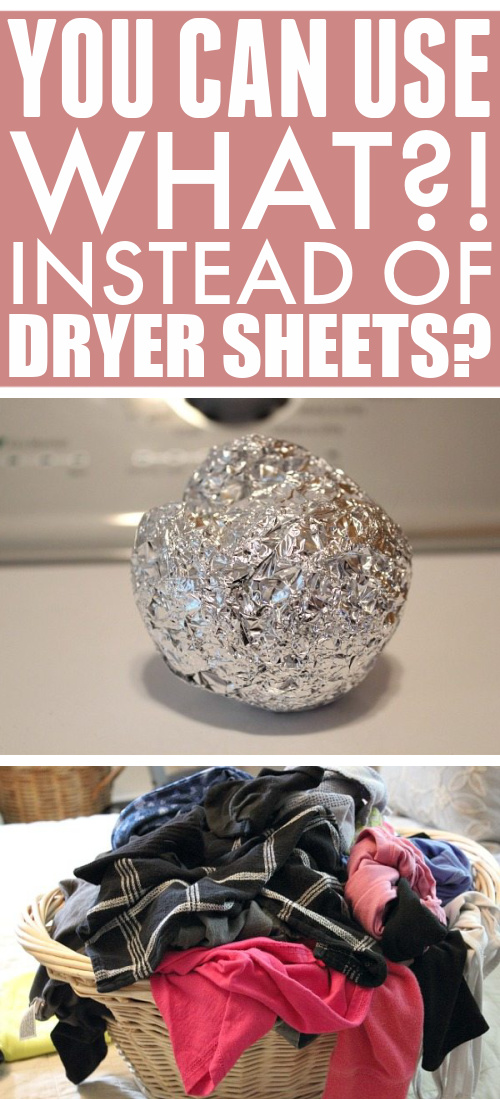 This little trick will save you time and money on laundry day and you'll never worry about running out of dryer sheets again. You're going to love this alternative to dryer sheets!