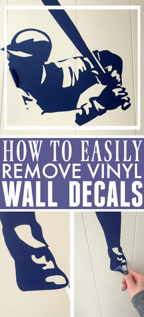 Vinyl wall decals are such a great tool for home decor, but they can also be a bit challenging to take down when you're done with them. Here's how to remove vinyl wall decals easily!