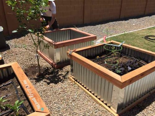 DIY Garden Planters - The Creek Line House