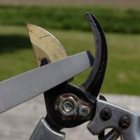How to Sharpen Hedge Clippers and Pruning Shears