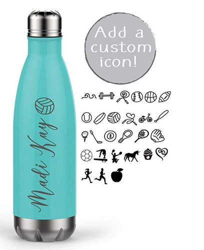 Clutter Free Gifts - Customized Re-usable Water Bottle