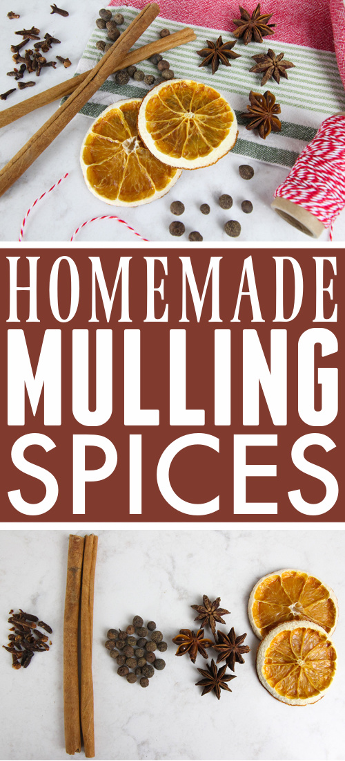 These DIY mulling spices are the perfect way to create your own homemade mulled cider or mulled wine this fall and winter! These make great little gifts as well!