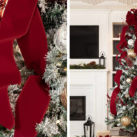 How to Add Vertical Ribbon to a Christmas Tree