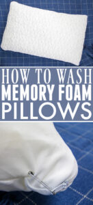 How to Wash Memory Foam Pillows - The Creek Line House