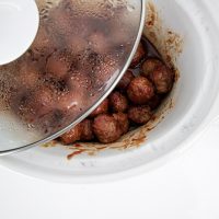 Plant-Based Slow Cooker Meatballs