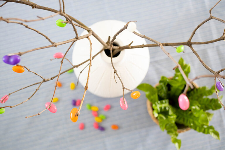 DIY Easter Jelly Bean Branches - The Creek Line House