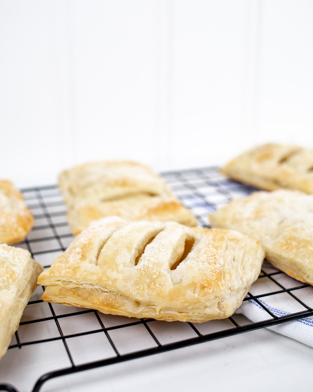 Try this three ingredient apple danish recipe this fall after you get back from the orchard! It's the perfect easy baking recipe to use for all those fall apples!