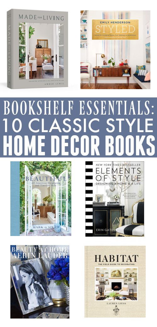 In today's post I'll be sharing a few books that I consider home decor book essentials for people who love classic style. I already own a few of these, but otherwise today's post is basically my Christmas wish list! Ha! Enjoy. :)
