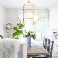 Chairs, Tables, and Light Fixtures: 3 Modern Traditional Eat-In Kitchen Combinations