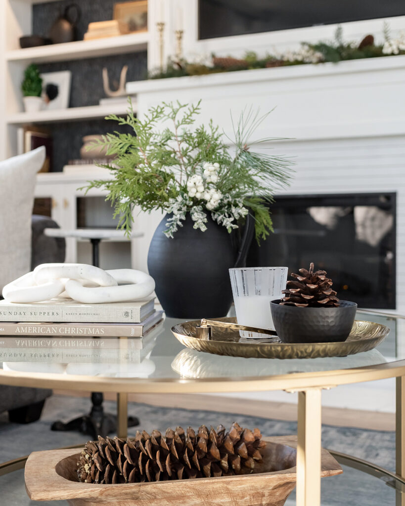Decorating with Foraged Greenery for Christmas - The Creek Line House