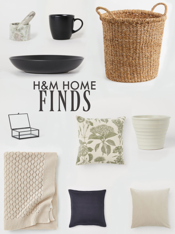 H&M Home is one of my new favourite sources for affordable and reliable home decor finds. I thought I'd share a few of my current H&M Home favourite finds today!