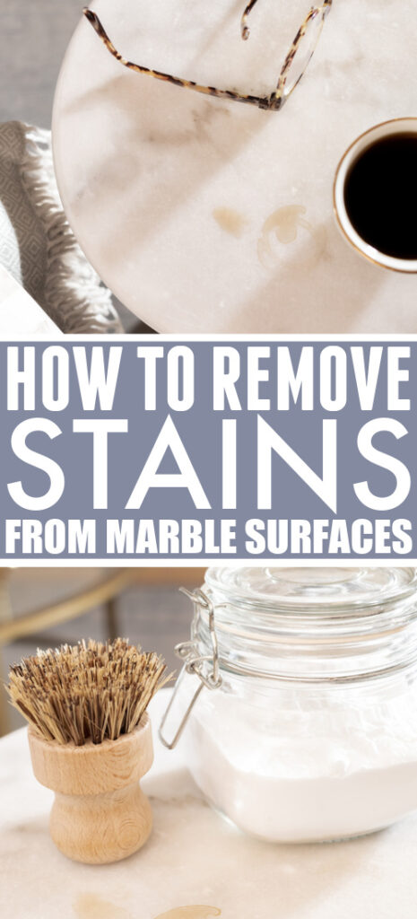How to Remove Stains From Marble - The Creek Line House