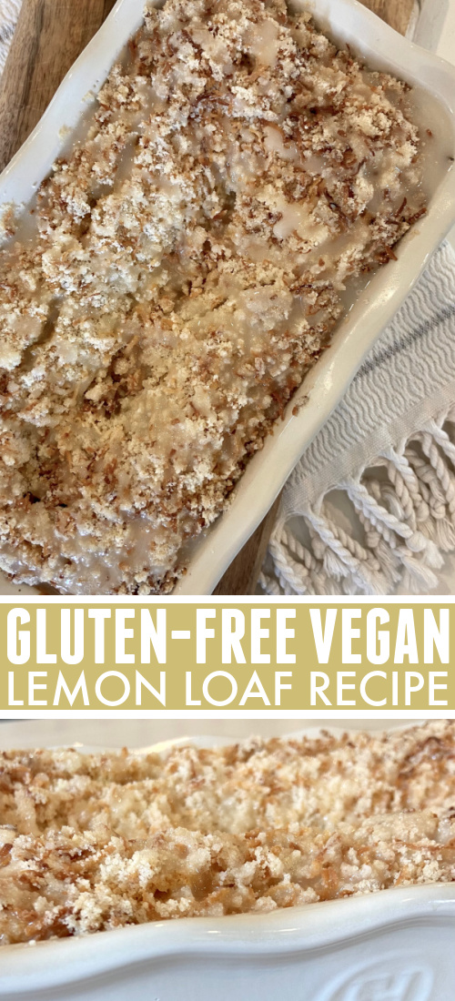 I made this gluten-free vegan lemon loaf for our Mother's Day brunch a couple of weeks ago. I promised I'd share the recipe, so here it is!