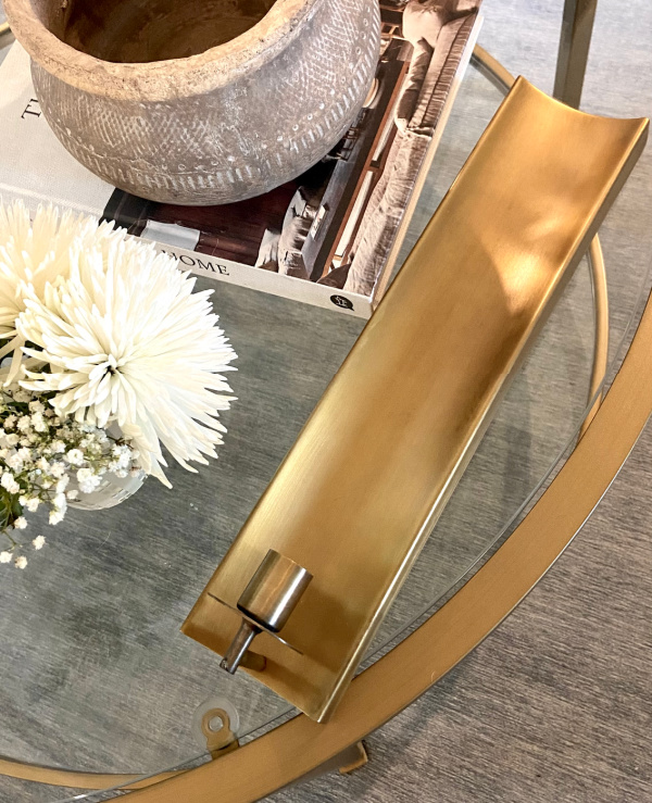 Five Things on a Friday - Brass Candle Sconce