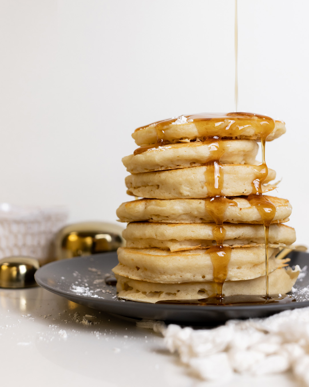 How to make your own homemade pancake syrup if you ever run out! This recipe is great to know about for those days when you wake up and decide last-minute to make a big batch of pancakes. You may find that you even like it better than store-bought syrup!