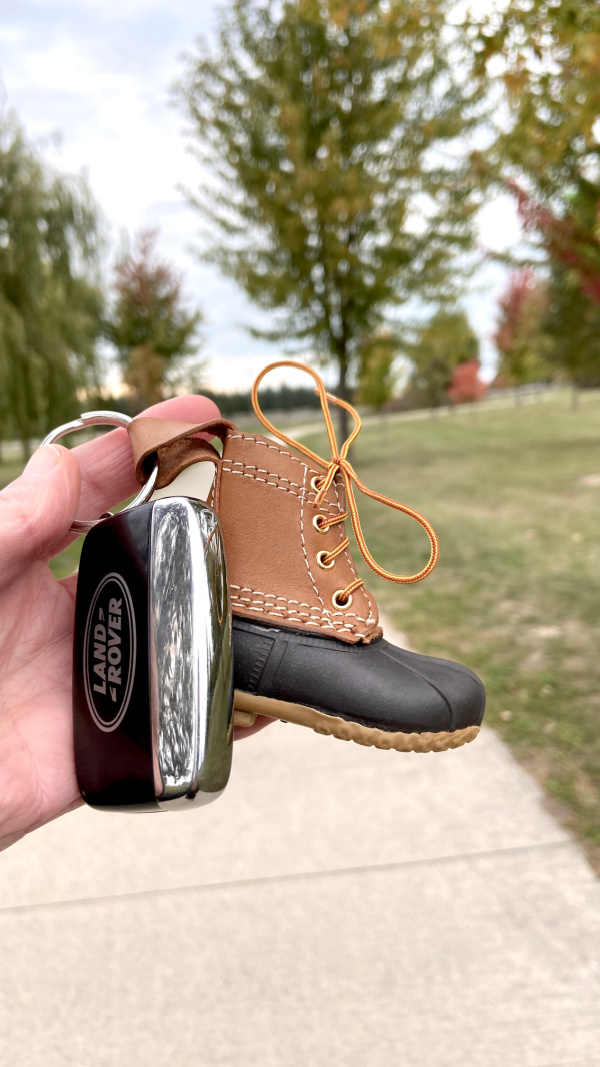 Five Things on a Friday - Bean Boot Key Chain