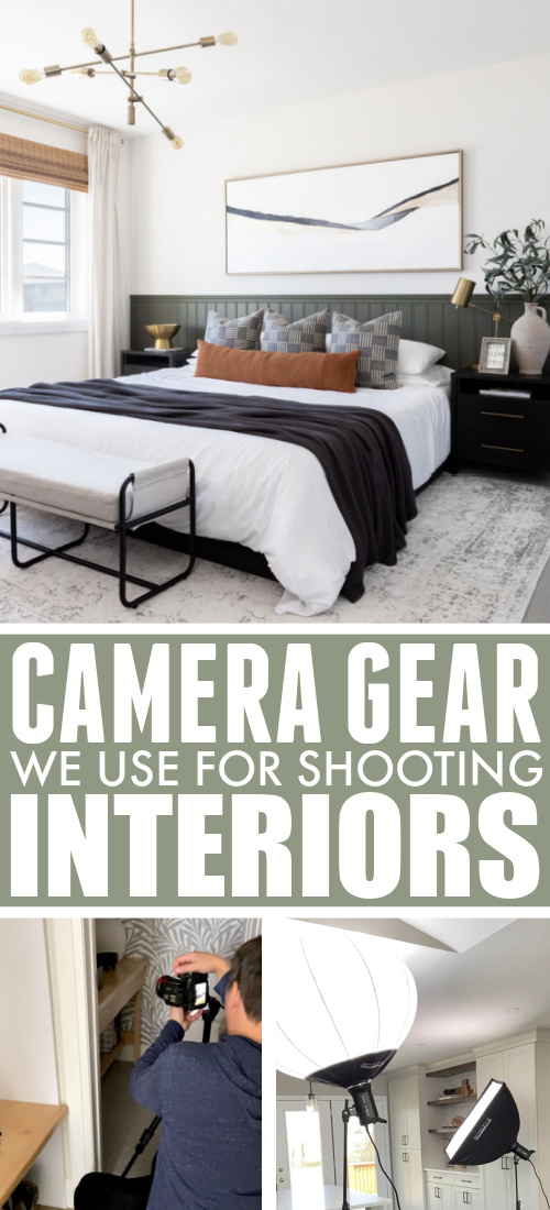 Today I'm going to share what I hope will be the first part of a multi-part series! Let's start first with camera gear for shooting interiors.