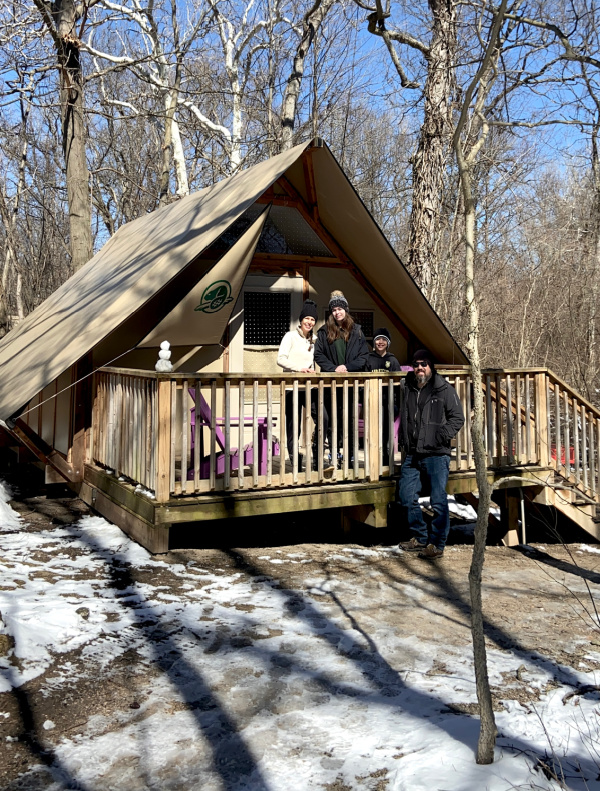 We had the most fun mini adventure to Point Pelee National Park to stay in their Otentiks this March Break. Here's a little recap of our trip!