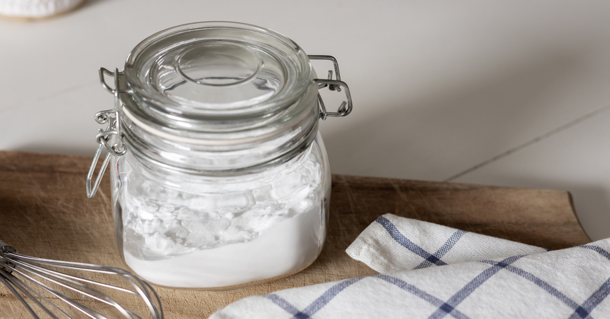 You can make your own baking powder with pantry staples if you run out.