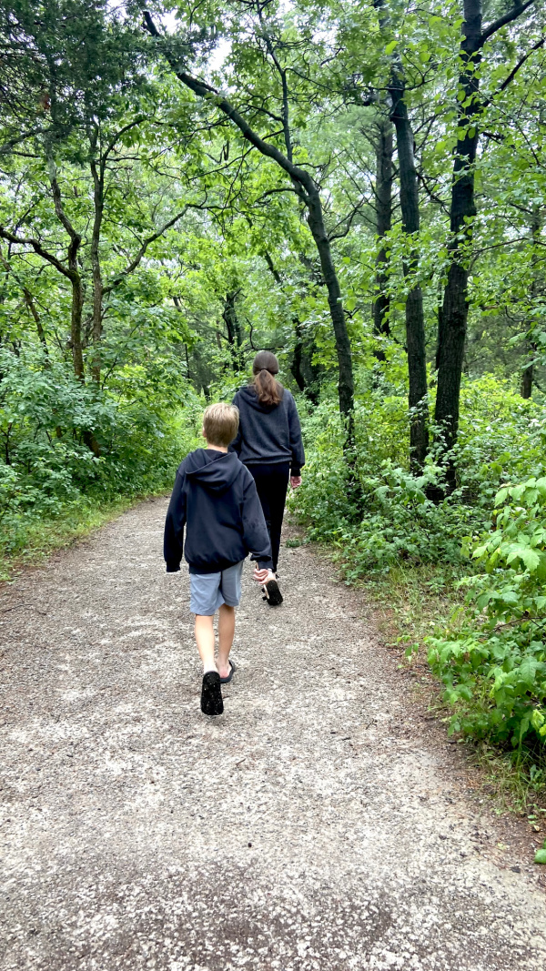 Pinery park has so many great hiking trails for families to explore.