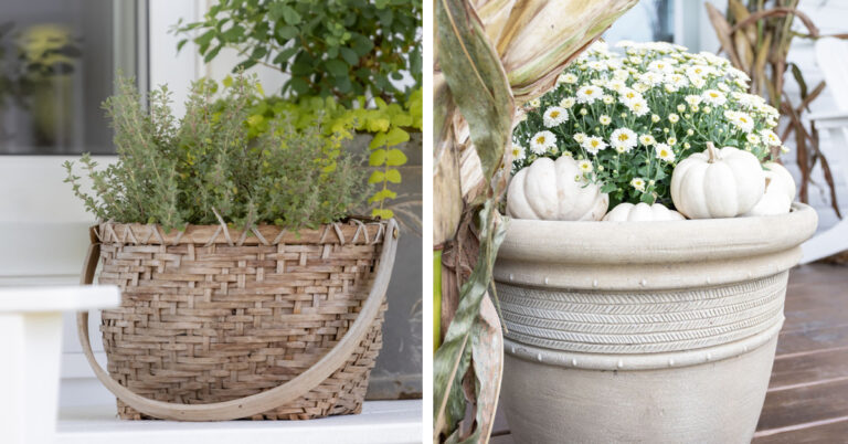 Ideas for Using Outdoor Planters Year-Round - The Creek Line House