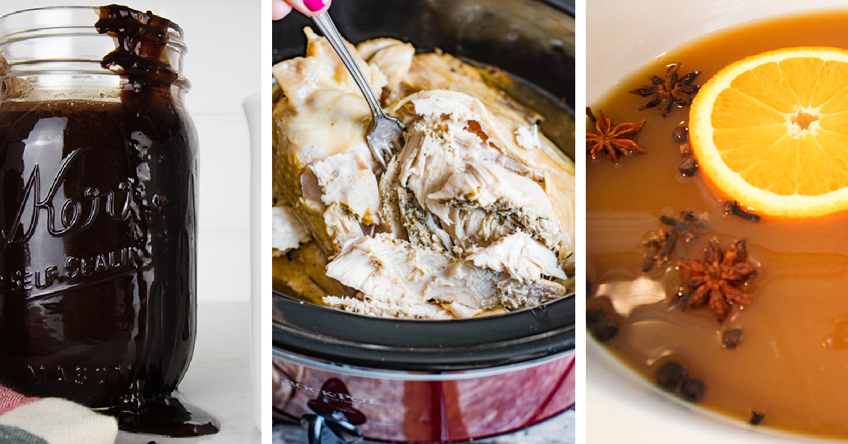 Slow cooker recipe ideas for Christmas and Thanksgiving