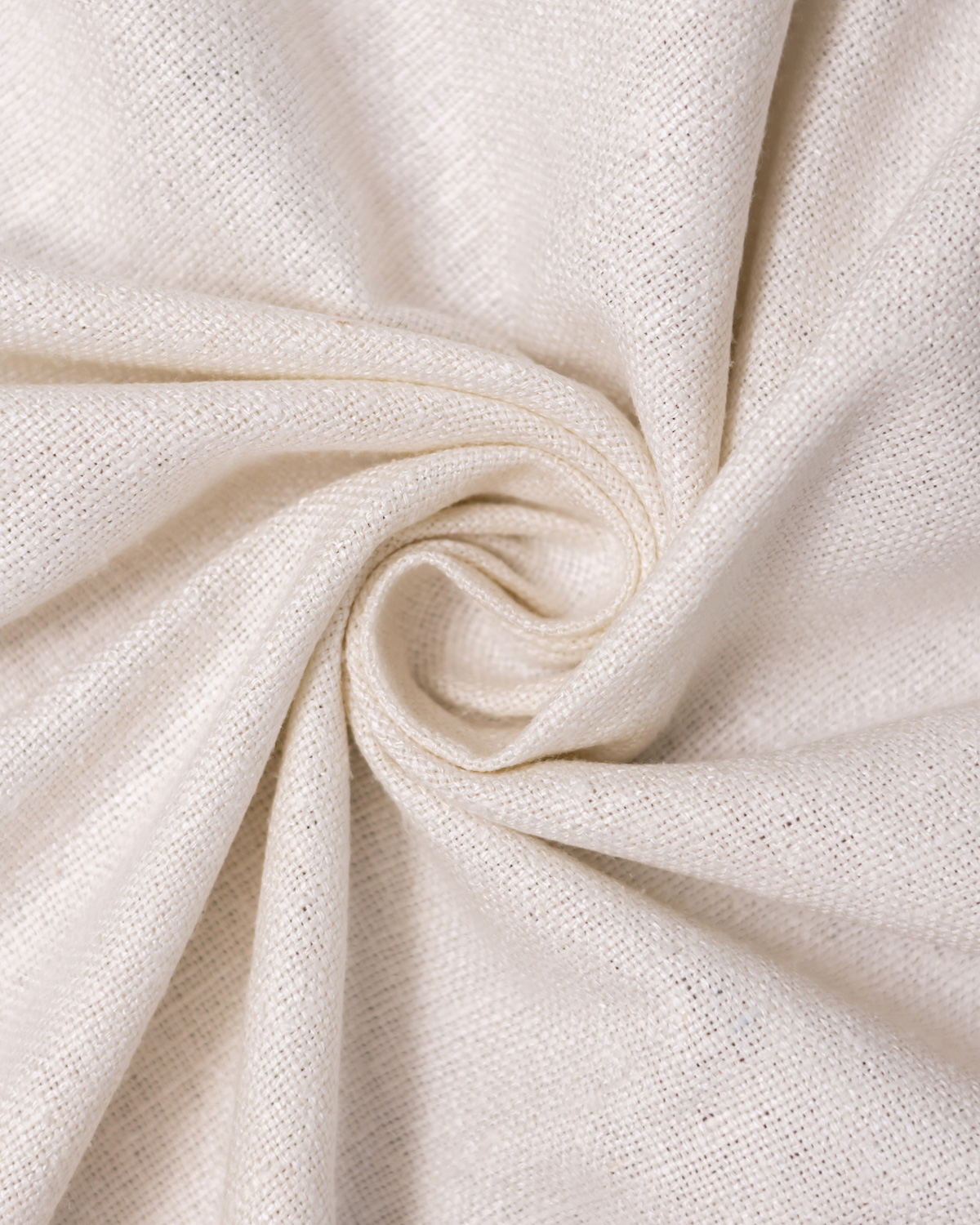 Ivory silk linen matka fabric.