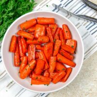 Air Fryer Carrots with Irresistible Honey Brown Sugar Glaze