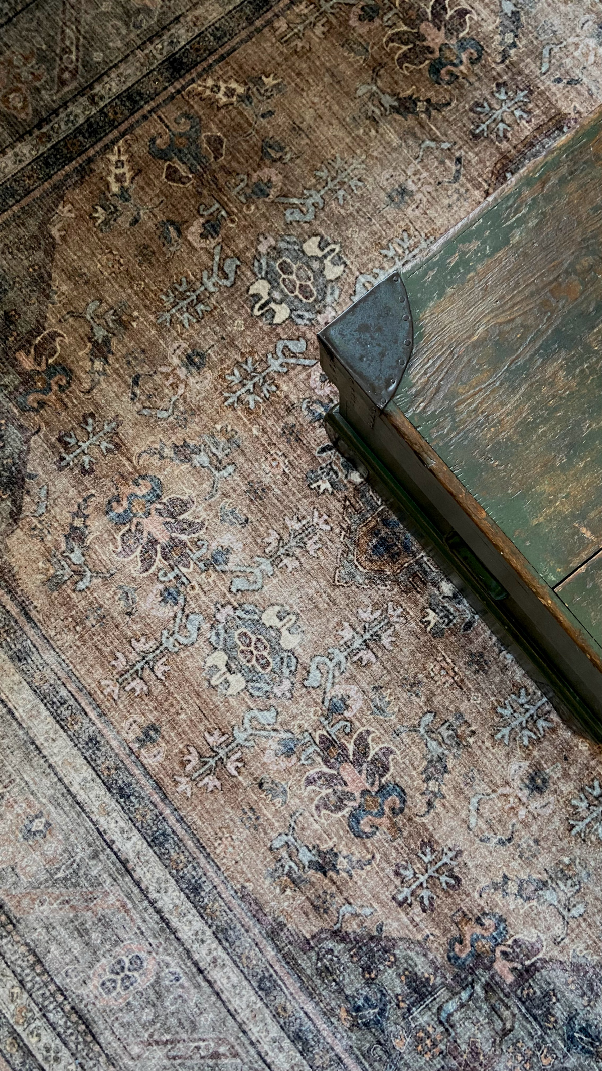 Detail of Ruggable Rowan rug.