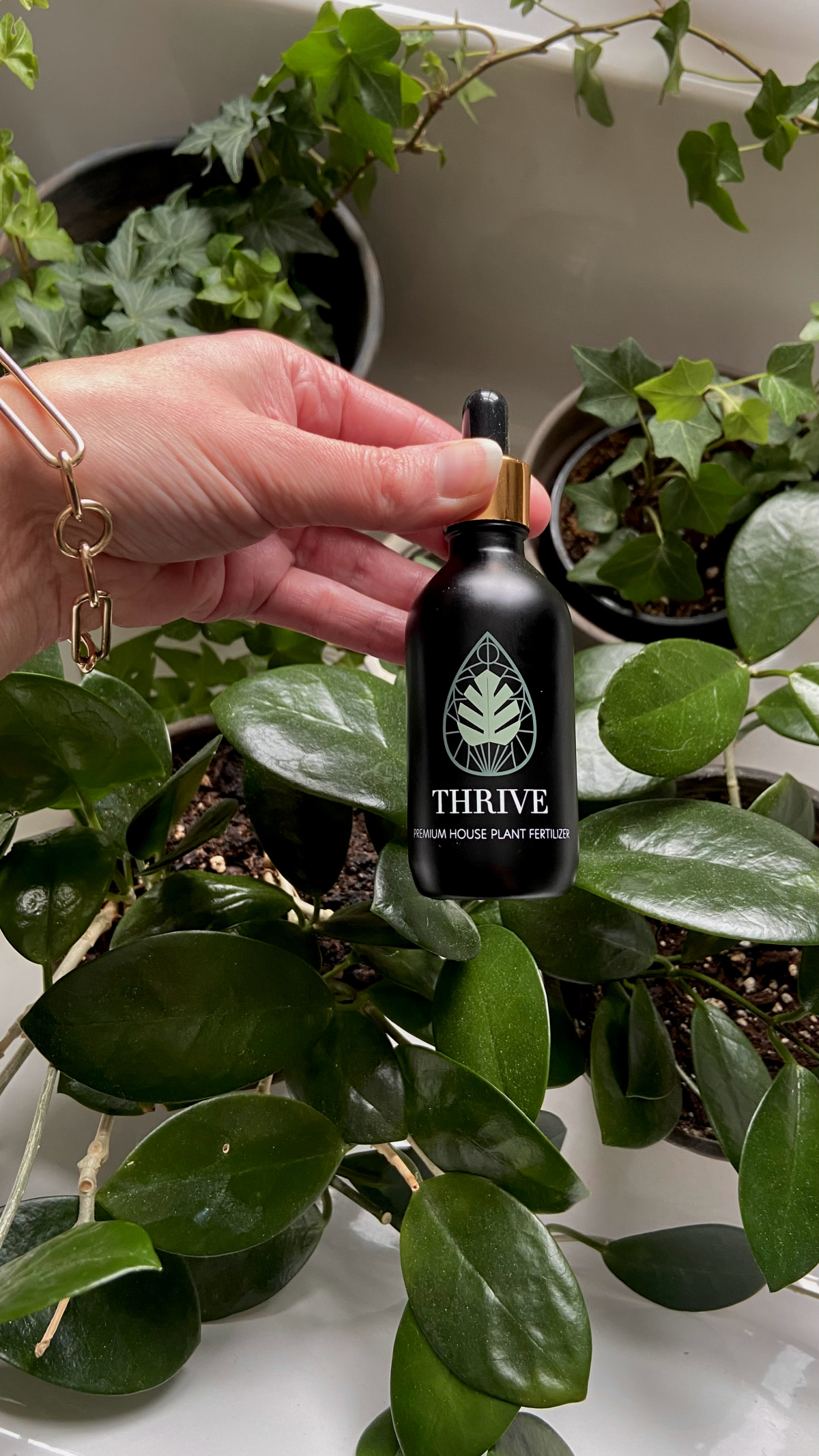 Thrive houseplant fertilizer from Plant Vitamins.