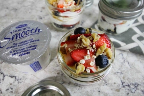 Make Ahead Berries And Cottage Cheese Parfaits The Creek Line House