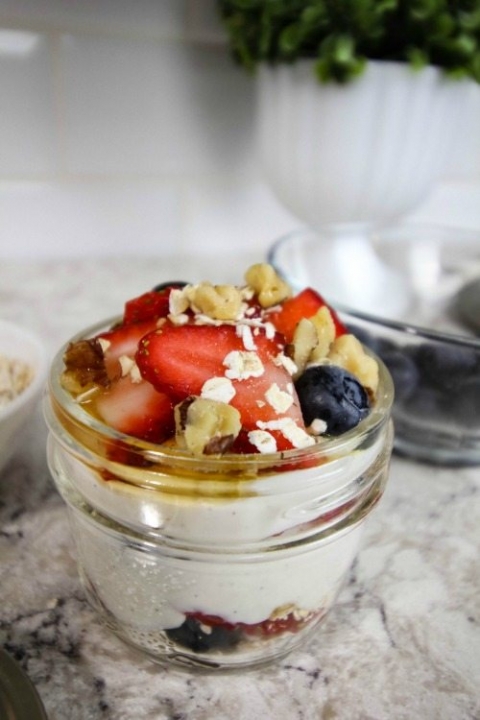Make Ahead Berries And Cottage Cheese Parfaits The Creek Line House