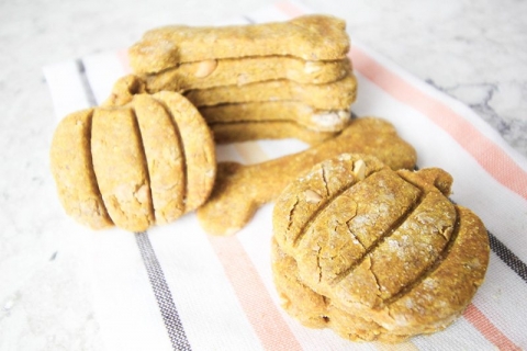 peanut butter dog treats 3 ingredients
