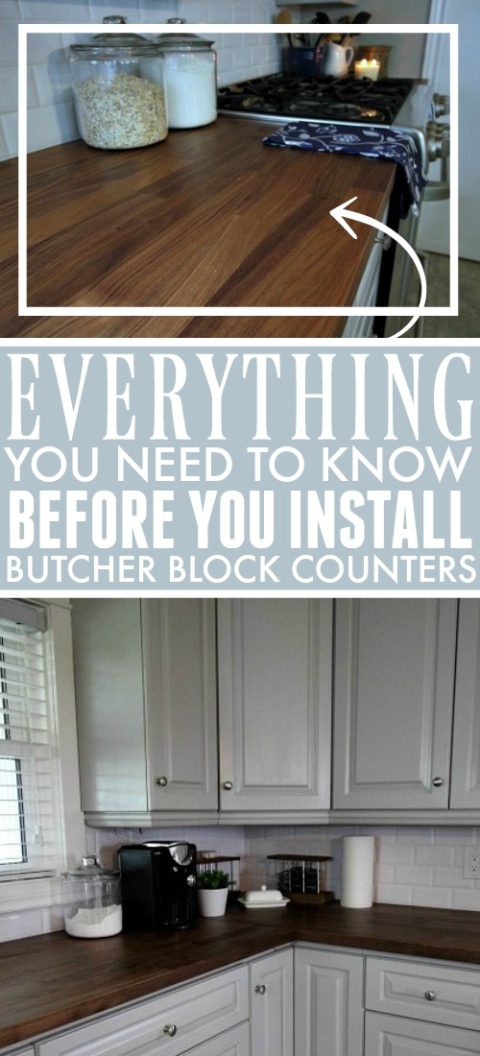 Everything You Need To Know Before You Install Wood Counters In